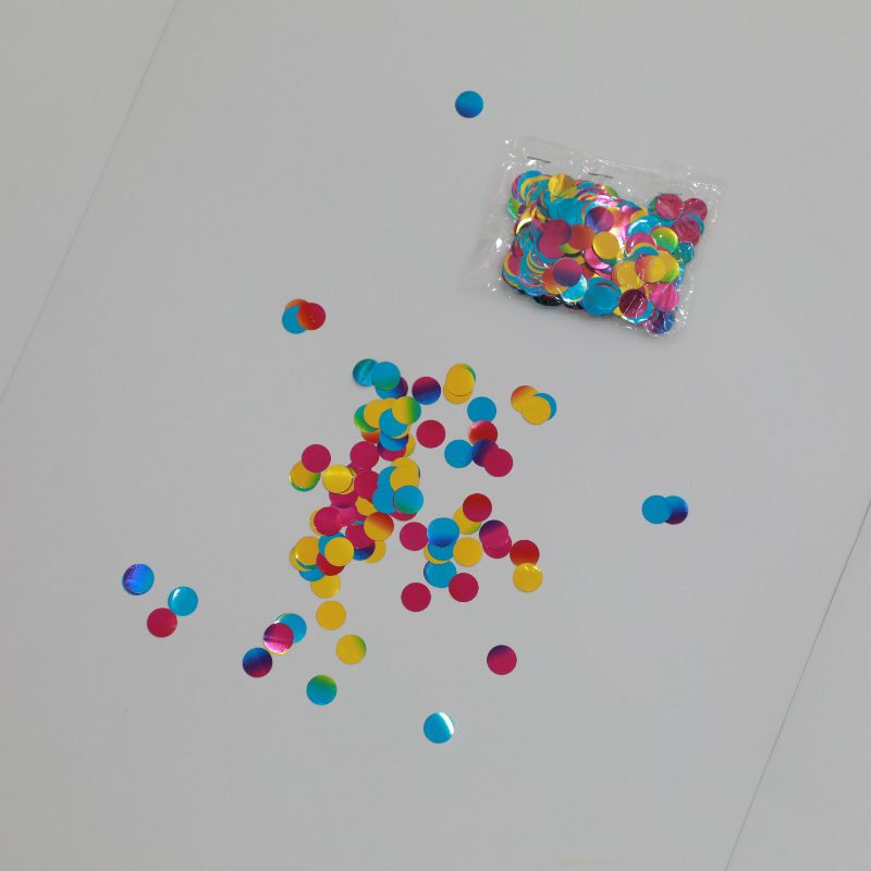 Confettis colorés