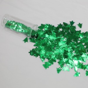 Poppers de confettis Green Push Pop